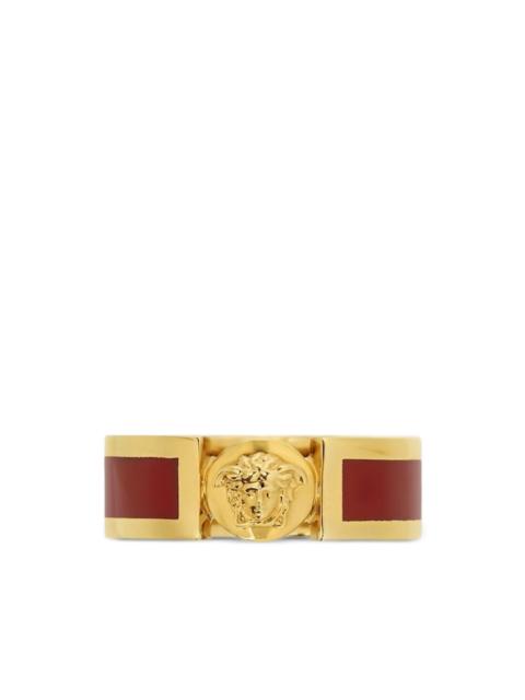 Medusa-motif band ring