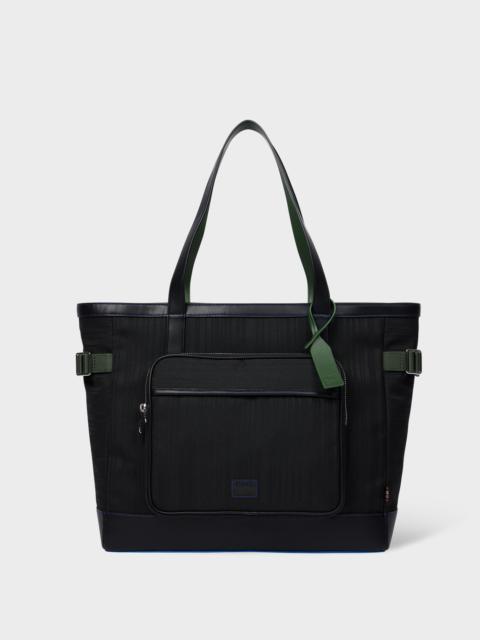 Paul Smith x MINI - Black Shadow Stripe Tote Bag