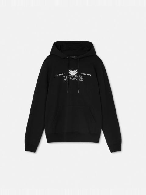 Versace Logo Hoodie