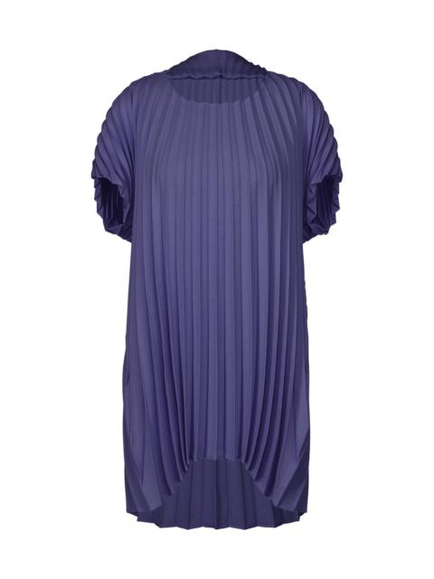 PLEATS PLEASE ISSEY  Bowling Pattern All-over V-neck tops Long sleeve PP73-JK651 multicolor 3