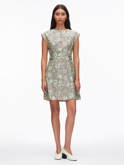 Short Sleeve Floral Mini Dress