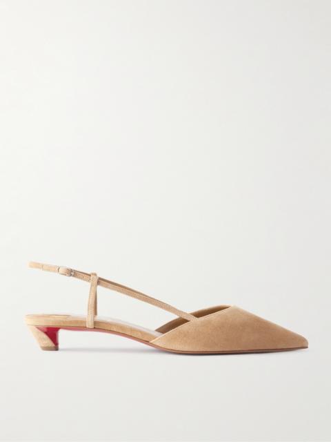 Miss Z Slingina 25 Suede Slingback Pumps