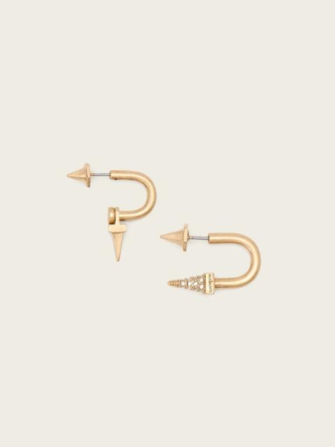 LAIO SPIKE FRONT BACK EARRINGS