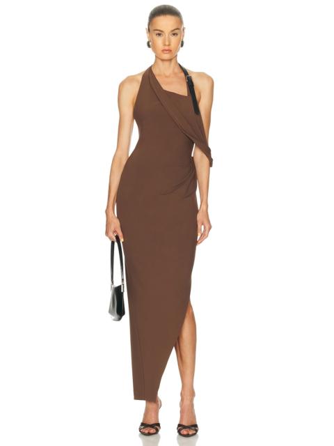 Soft Drape Cowl Dress