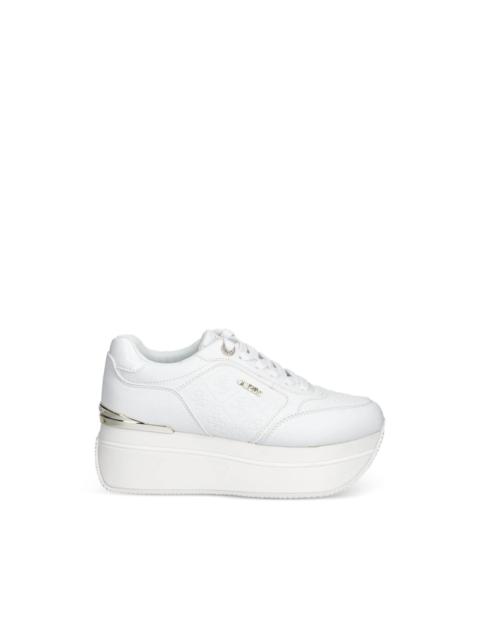 Camrio 4G logo embossed platform sneakers
