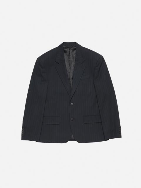 Relaxed fit suit jacket - Navy