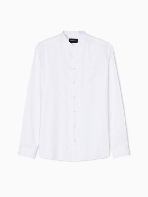 ARMURE COTTON SHIRT WITH GURU COLLAR