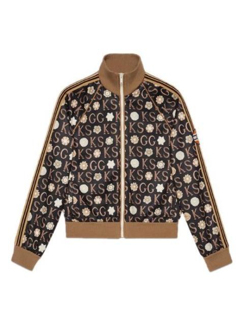 Ken Scott x Gucci print zip-up jacket