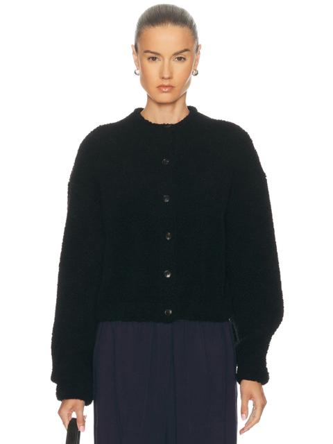 Mica Collarless Blouson Jacket