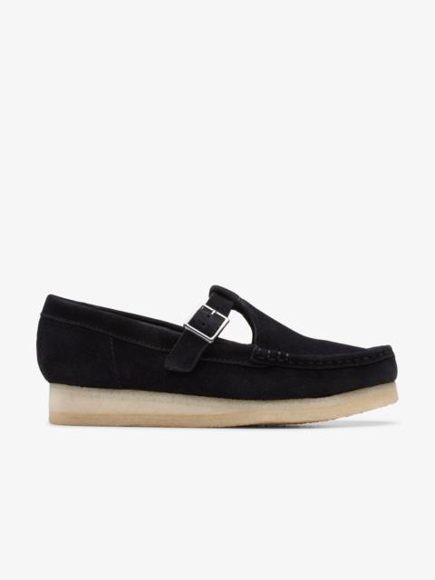 Wallabee T-Bar
Black Suede