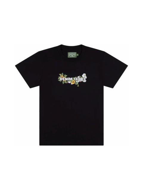 Denim Tears Logo Tee Black