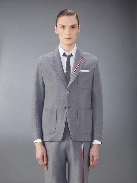 Thom Browne Cotton Sack Jacket - MJT423A-J0139-035 | REVERSIBLE