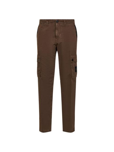 logo-patch cargo trousers