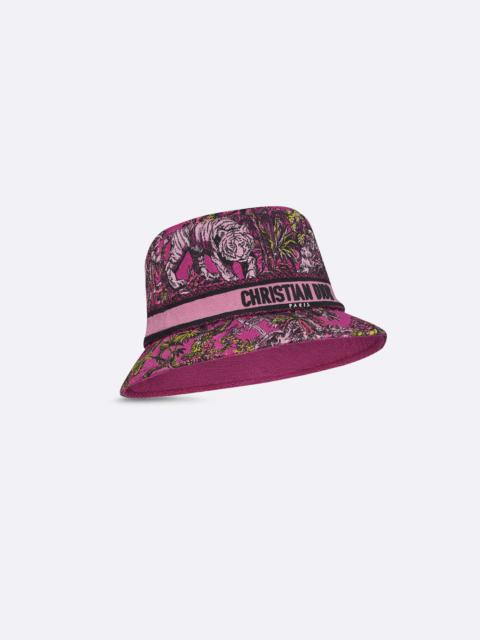 D-Bobby Toile de Jouy Voyage Small Brim Bucket Hat