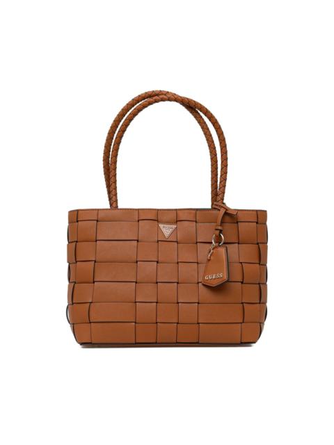 Maylee logo-plaque tote bag