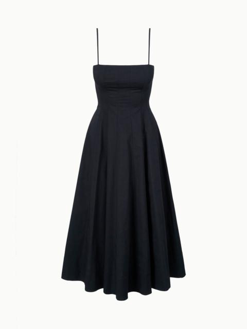 STAUD WYLIE DRESS BLACK