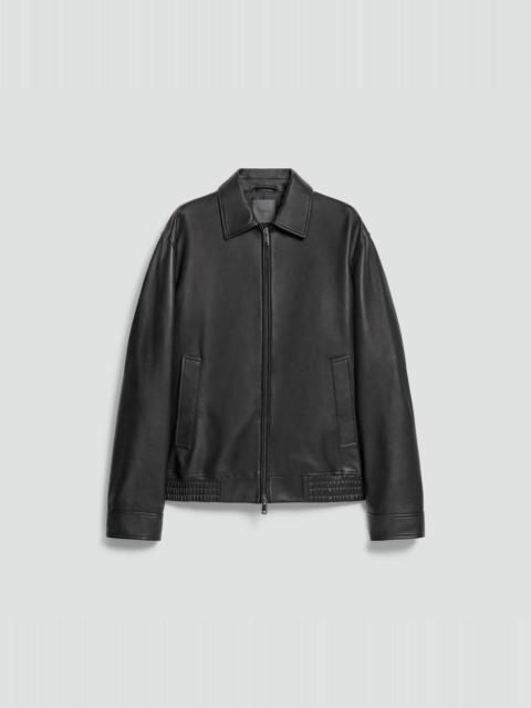 Wyatt Zip Jacket in Leather