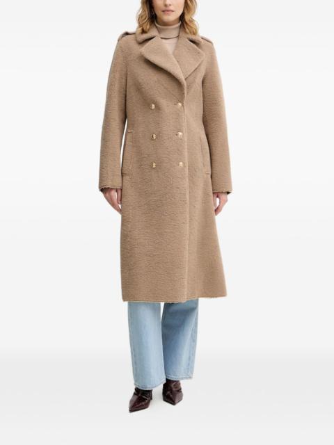 double-breasted coat