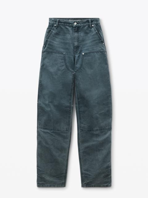 Alexander Wang high waisted workwear carpenter pants in