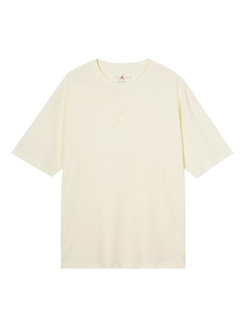Air Jordan Oversized Crew T-Shirt 'Beige' FQ0359-113