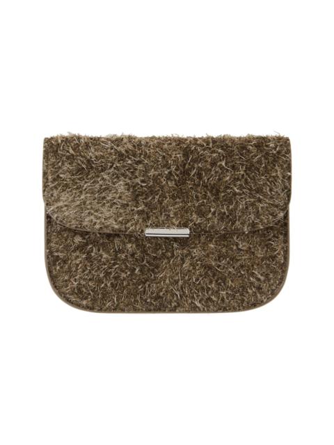 Brown Soft Tab Card Holder