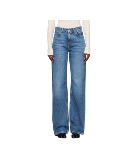 Blue Wata Cut Jeans