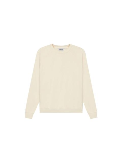 Fear of God Essentials SS21 Pull-Over Crewneck Buttercream Cream FOG-SS21-578