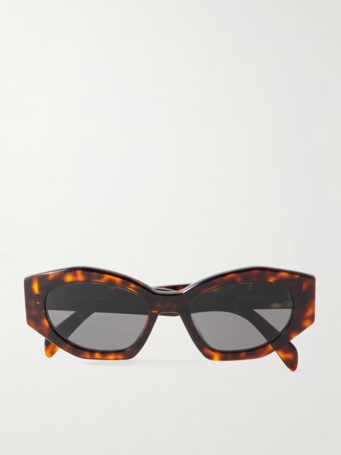 Triomphe Cat-eye Tortoiseshell Acetate Sunglasses