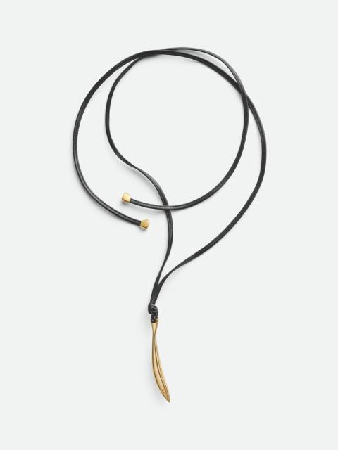 Sardine Leather Necklace