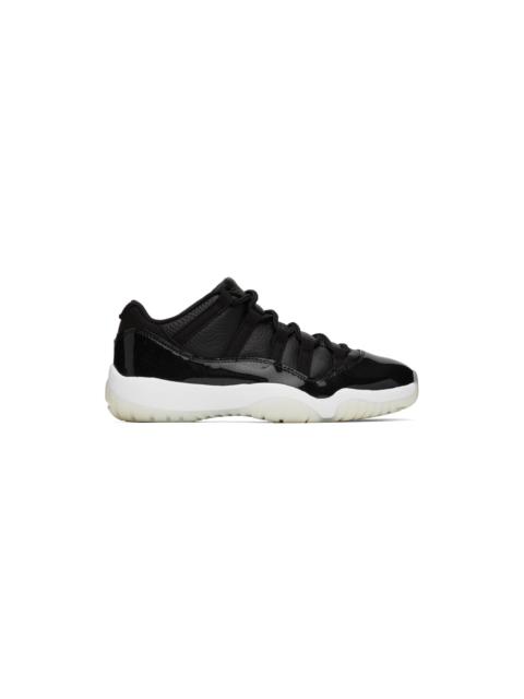 Black Air Jordan 11 Retro Low Sneakers