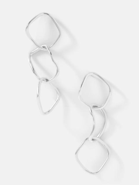 Hermes Earrings in Silver