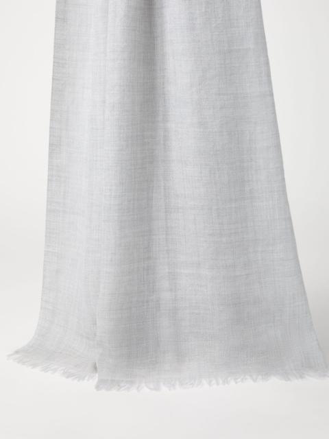 Cashmere and silk scarf