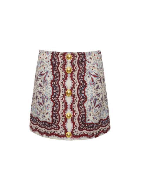 Evergreen Mini
A Flattering A-Line Mini with Vintage Charm