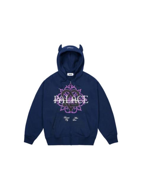 Palace Tri-Gram Hood Navy