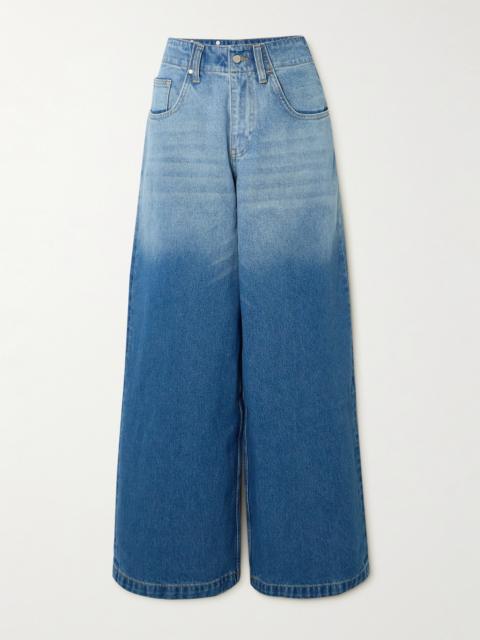 Low-rise Wide-leg Jeans
