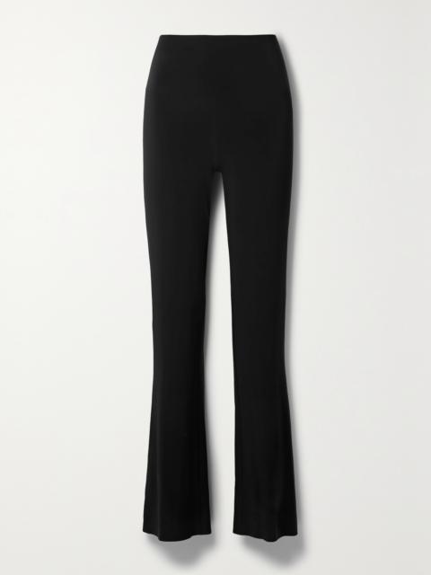 Stretch-jersey Straight-leg Pants
