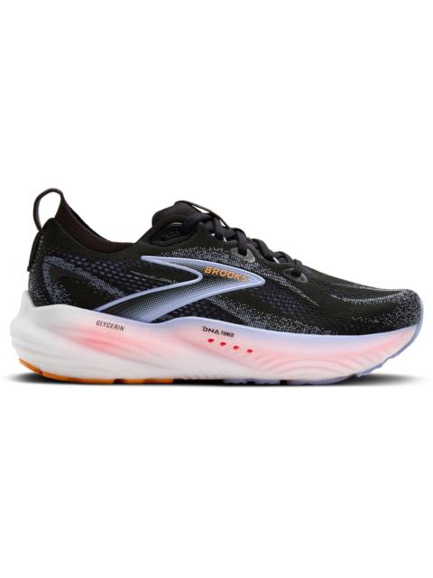 Brooks Glycerin 22 Black Blue Heron Orange (Women's)