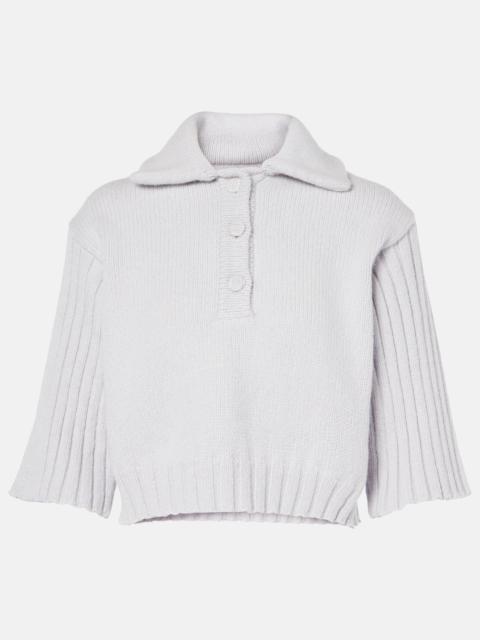 Wool and cashmere sweater