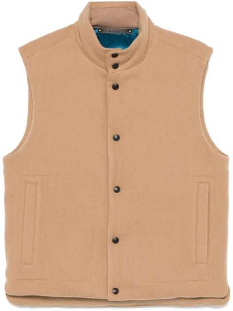 padded gilet