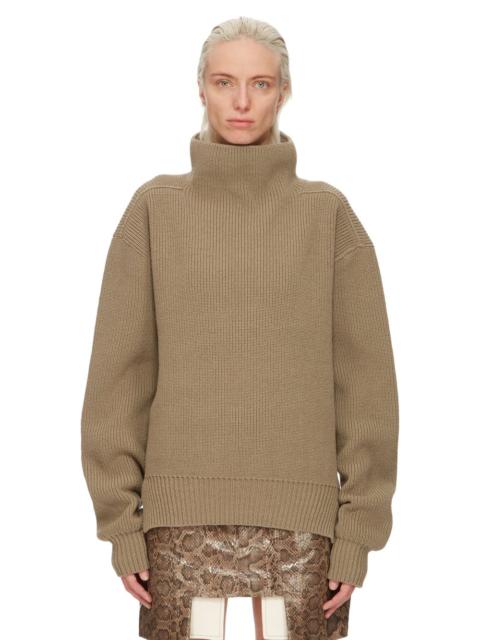 Fisherman Tabard Knitted Sweater Dust