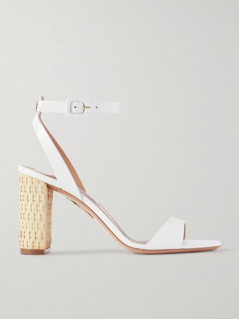 Sunseeker 85 leather sandals White