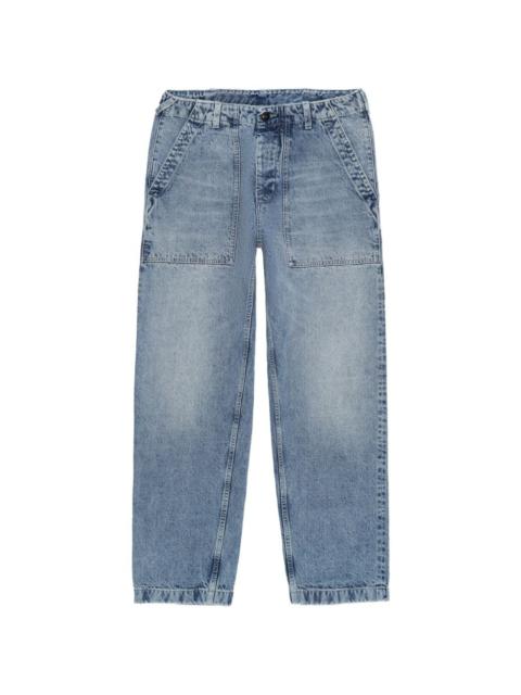 Newfatigue patch-pocket jeans