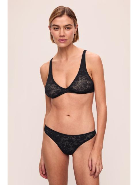 Soft Stretch Recycled Lace Thong