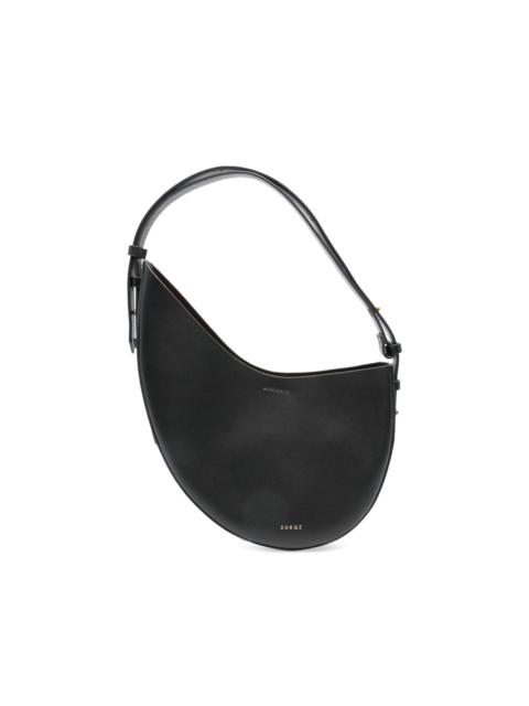 crescent leather shoulder bag