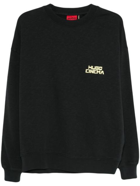 cat graphic-print sweatshirt