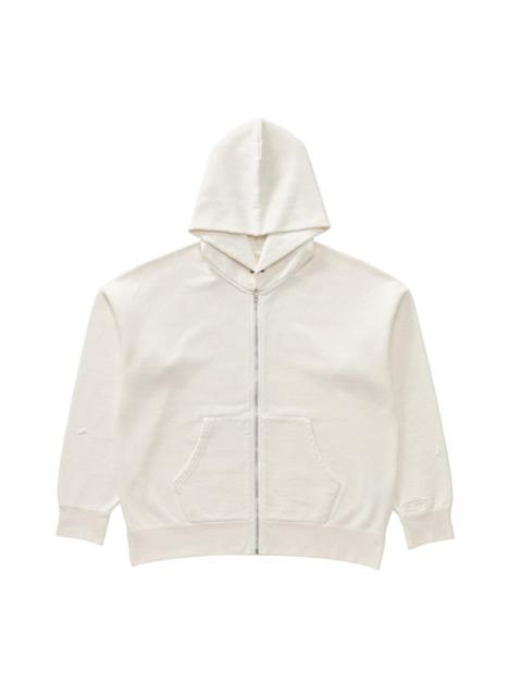 JUMBO SB SWEAT HOODIE F.Z. CRASH OFF WHITE