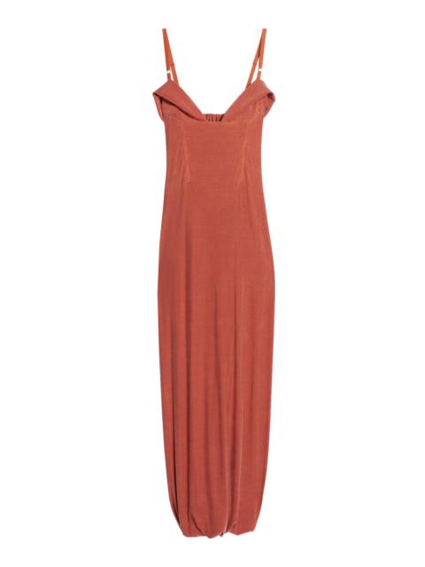 La Robe Praia Midi Dress brown