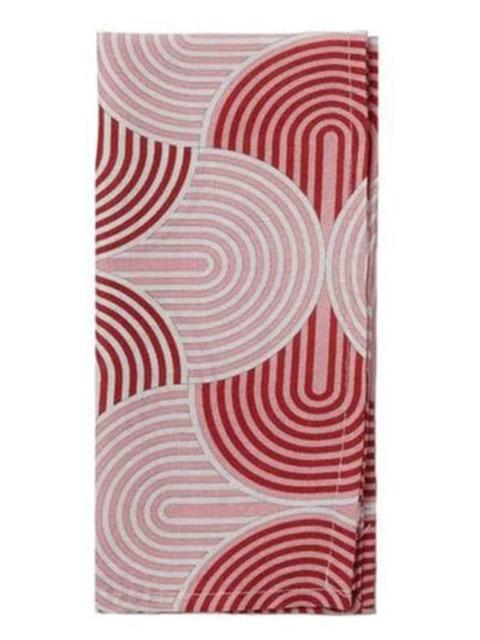 Large Napkins Set Of 6 - Rosso