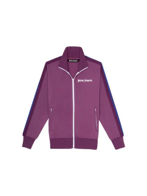 Palm Angels College Track Jacket Grape/White