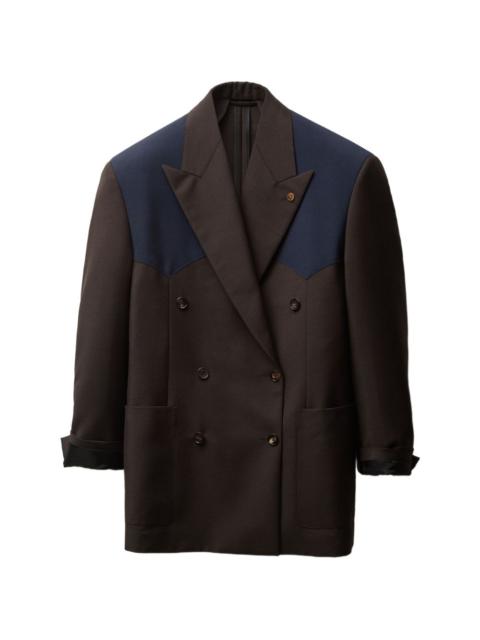 wool-mohair blazer
